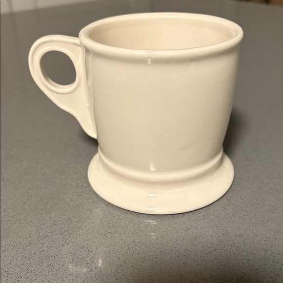 White & Black Monogrammed Mug with W - Picture 4 of 6